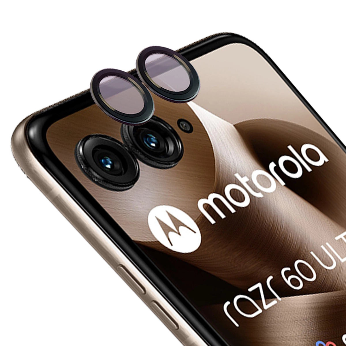 Szkło na aparat do Motorola Razr 60 Ultra Bizon Glass Snap Lens